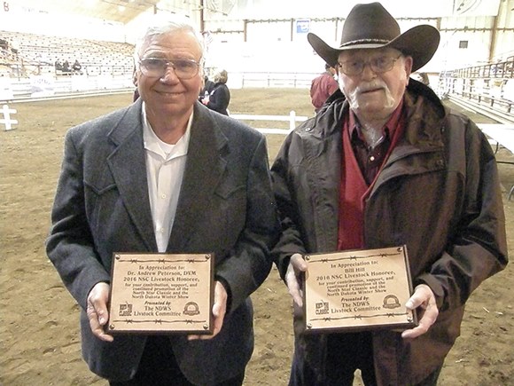 2016 Livestock Honorees