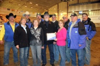 2012 Livestock Honorees and Scholarship Winner