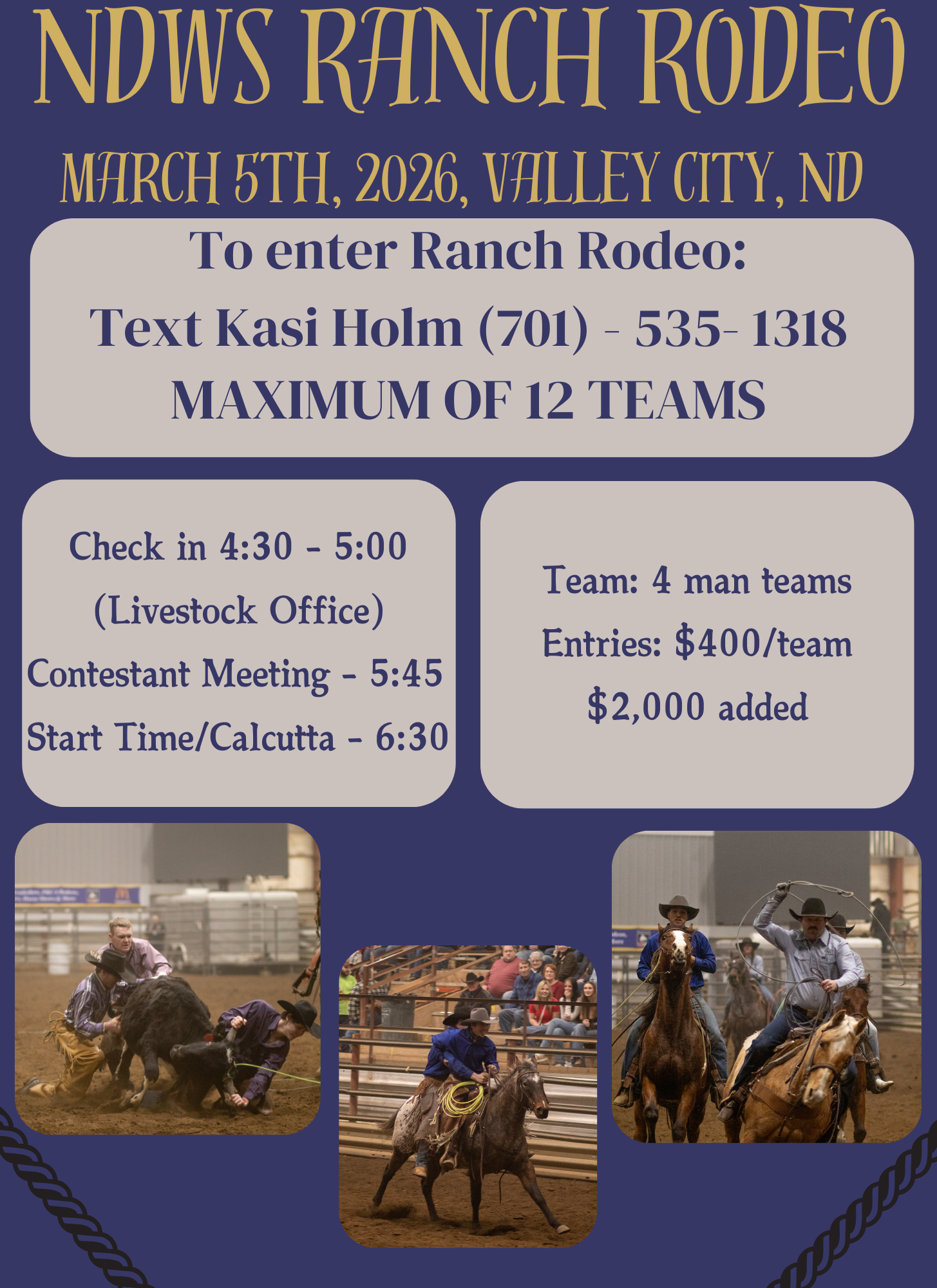 Ranch Rodeo Information